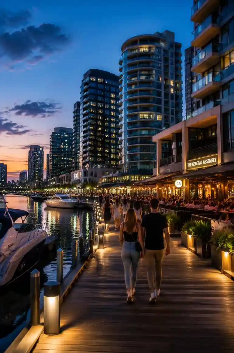 Local hookups in Docklands, Melbourne